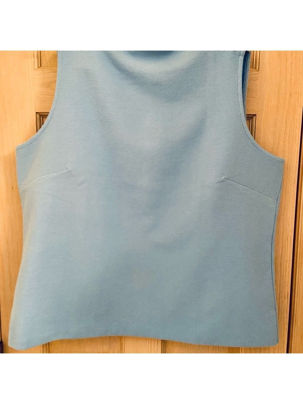 Talbots Light Blue Sleeveless Tank Top Size 2X - Picture 4 of 14